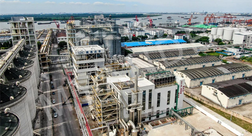 邁安德承建江海糧油集團二期項目投產