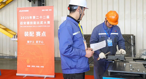 邁安德成功舉辦第二十二屆技能比武大賽